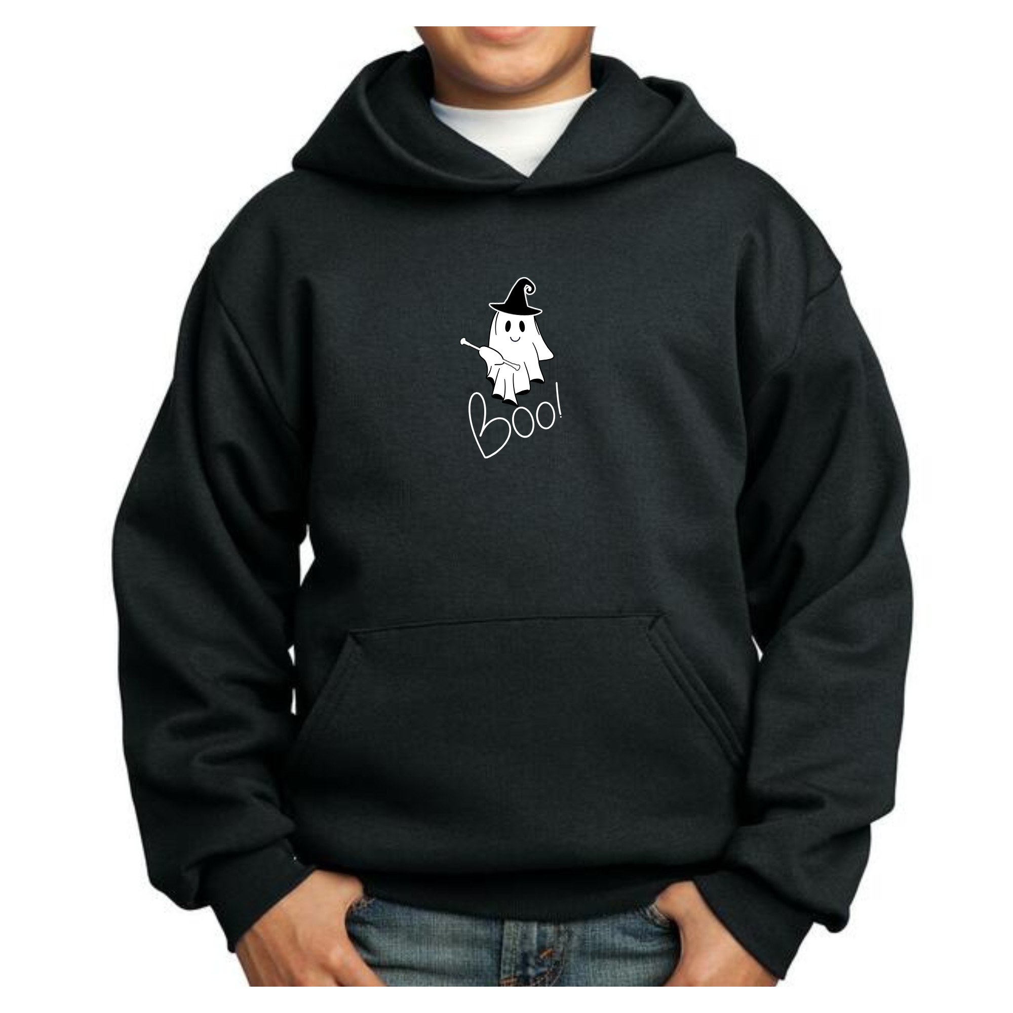 Witchy Baton Boo T-Shirt, Crewneck, or Hoodie