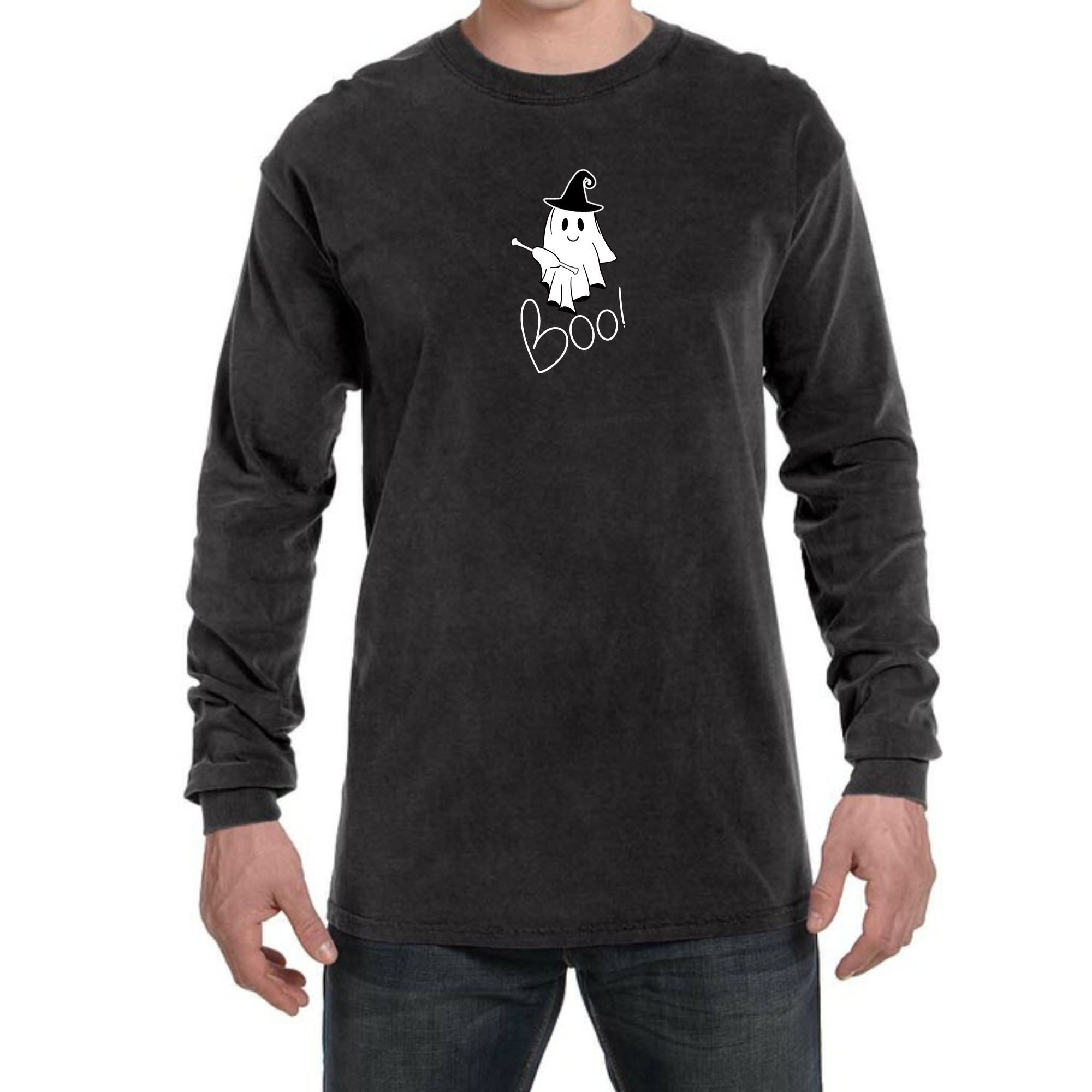 Witchy Baton Boo T-Shirt, Crewneck, or Hoodie