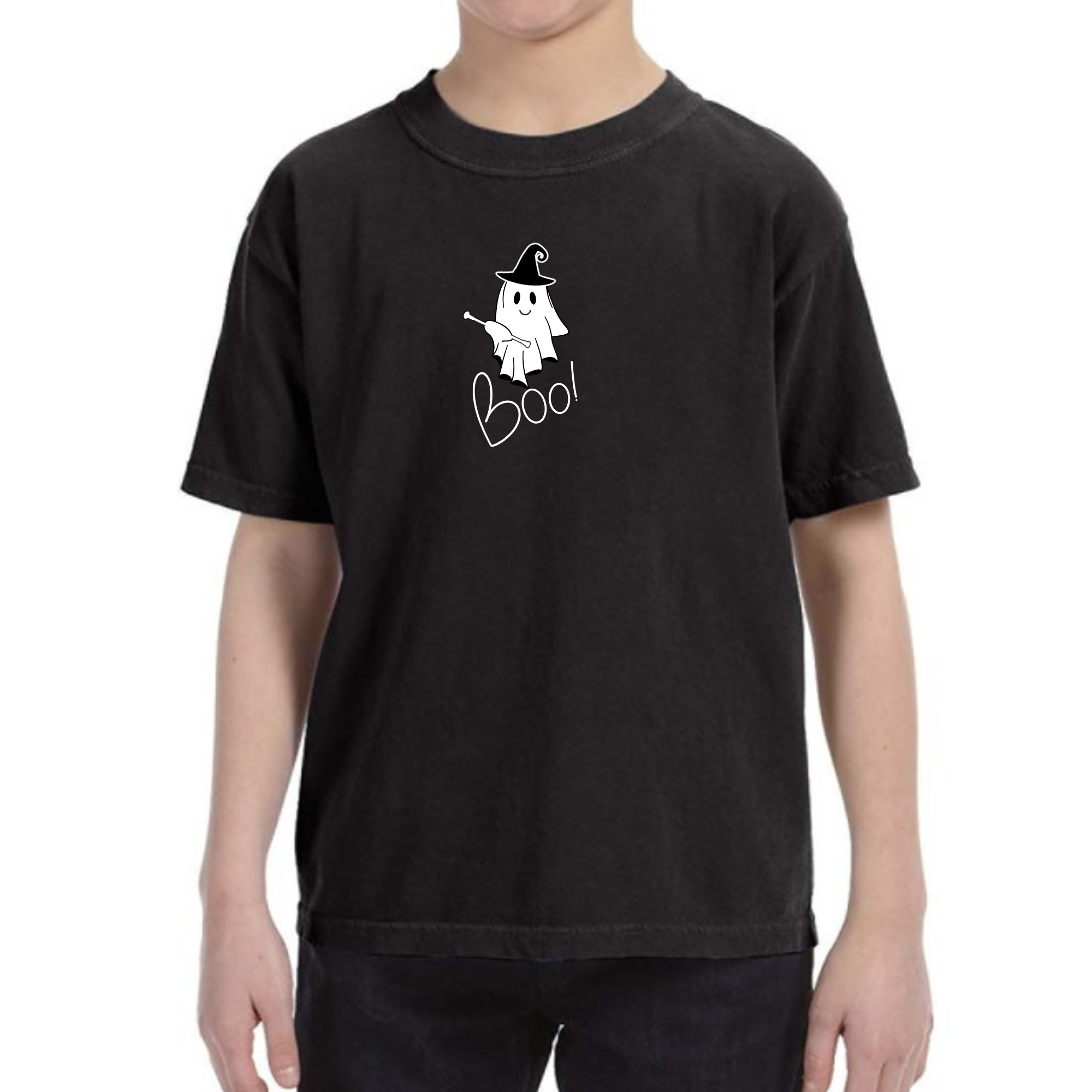 Witchy Baton Boo T-Shirt, Crewneck, or Hoodie