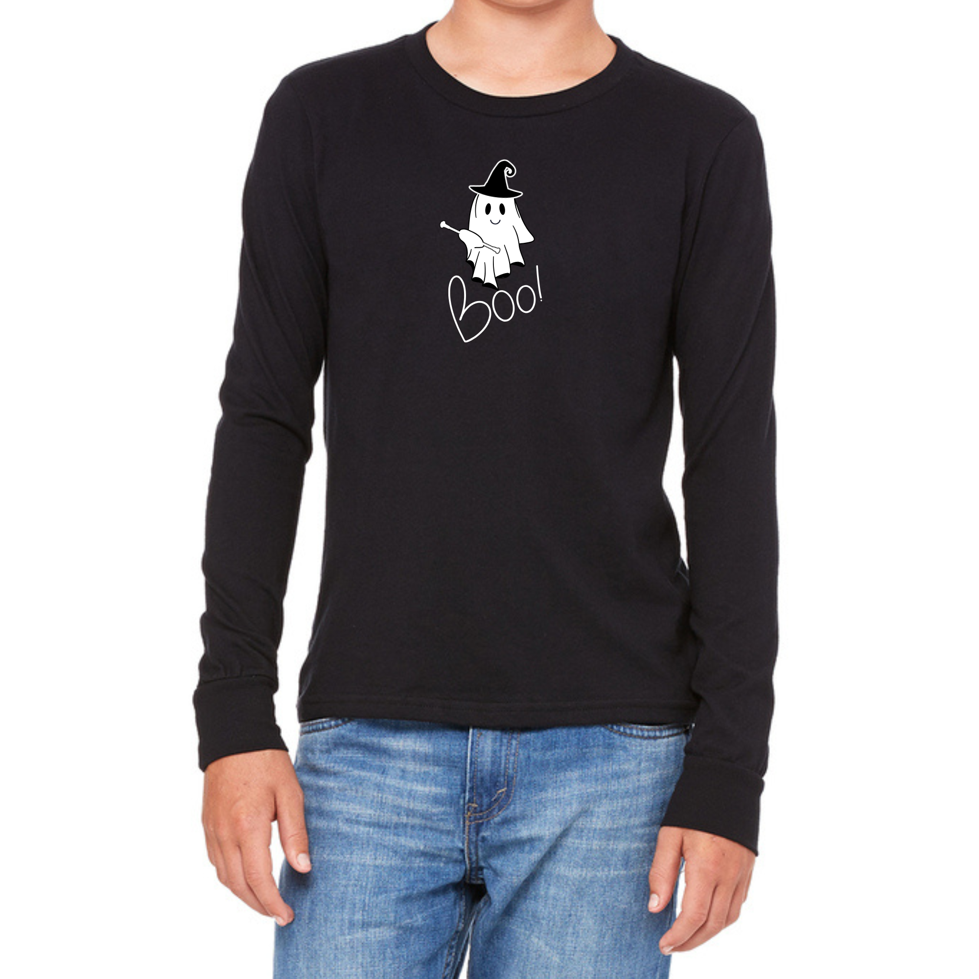 Witchy Baton Boo T-Shirt, Crewneck, or Hoodie