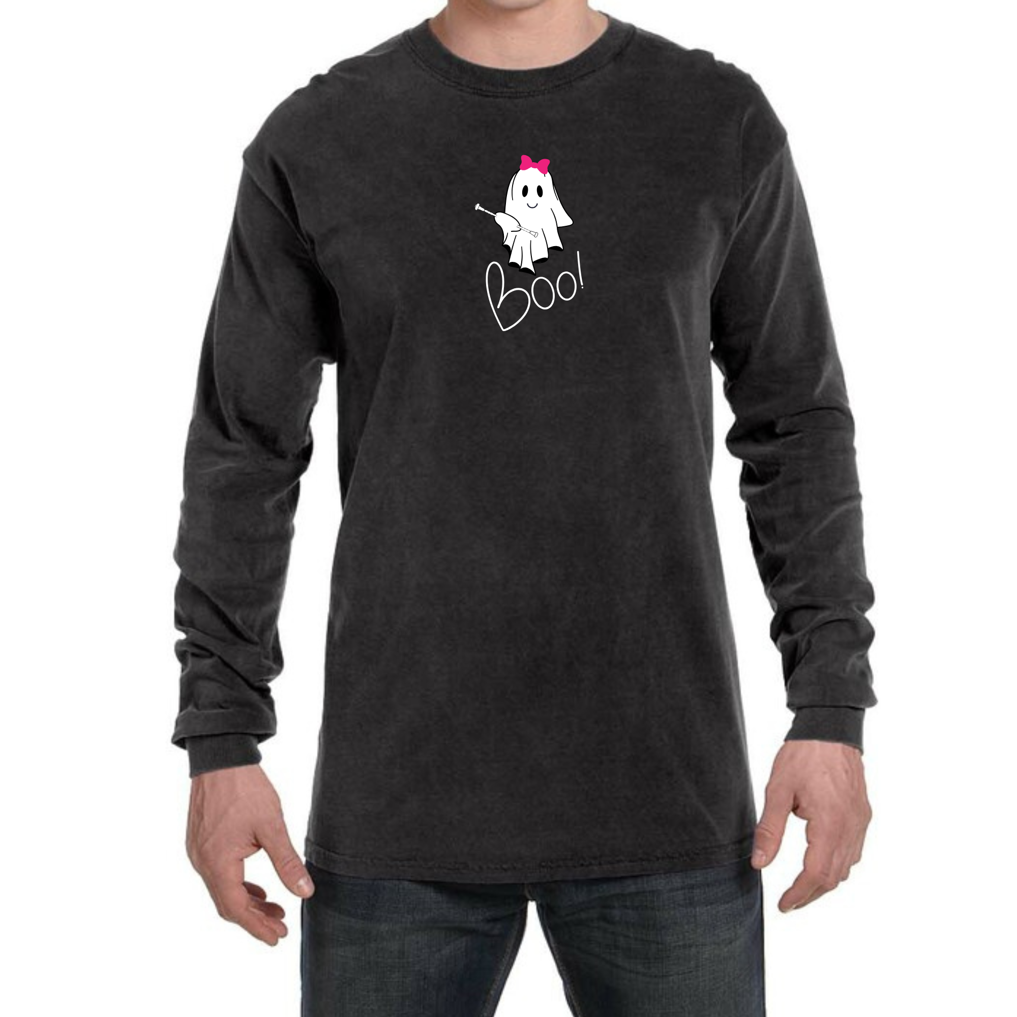 Baton Bow Boo T-Shirt, Crewneck, or Hoodie