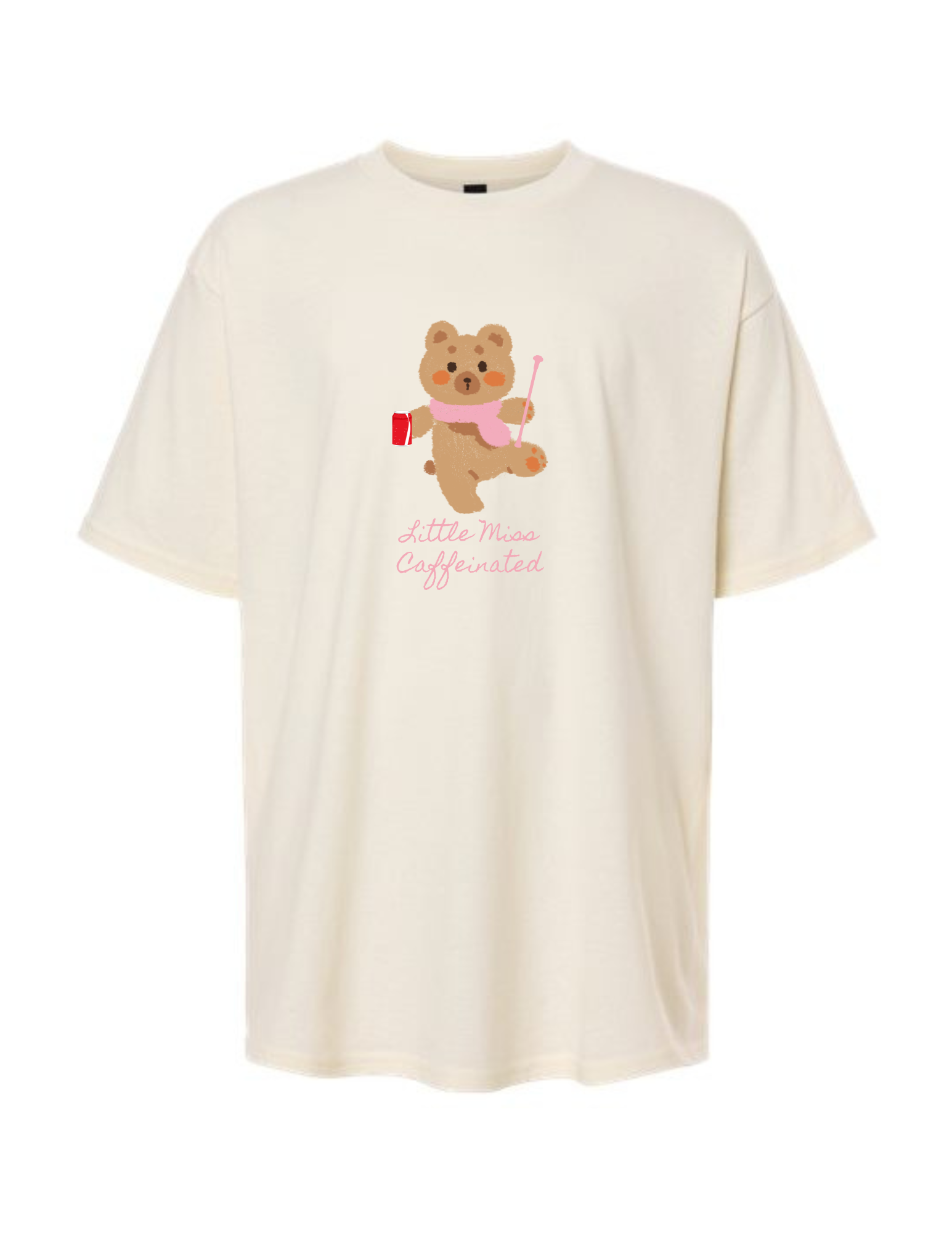 Little Miss Caffeinated by Coke Top