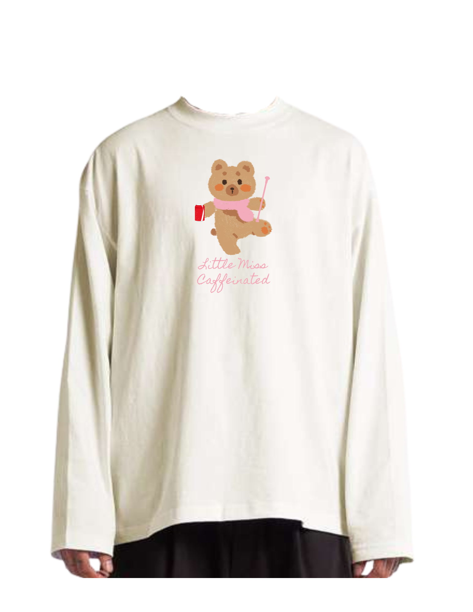 Little Miss Caffeinated by Coke Top