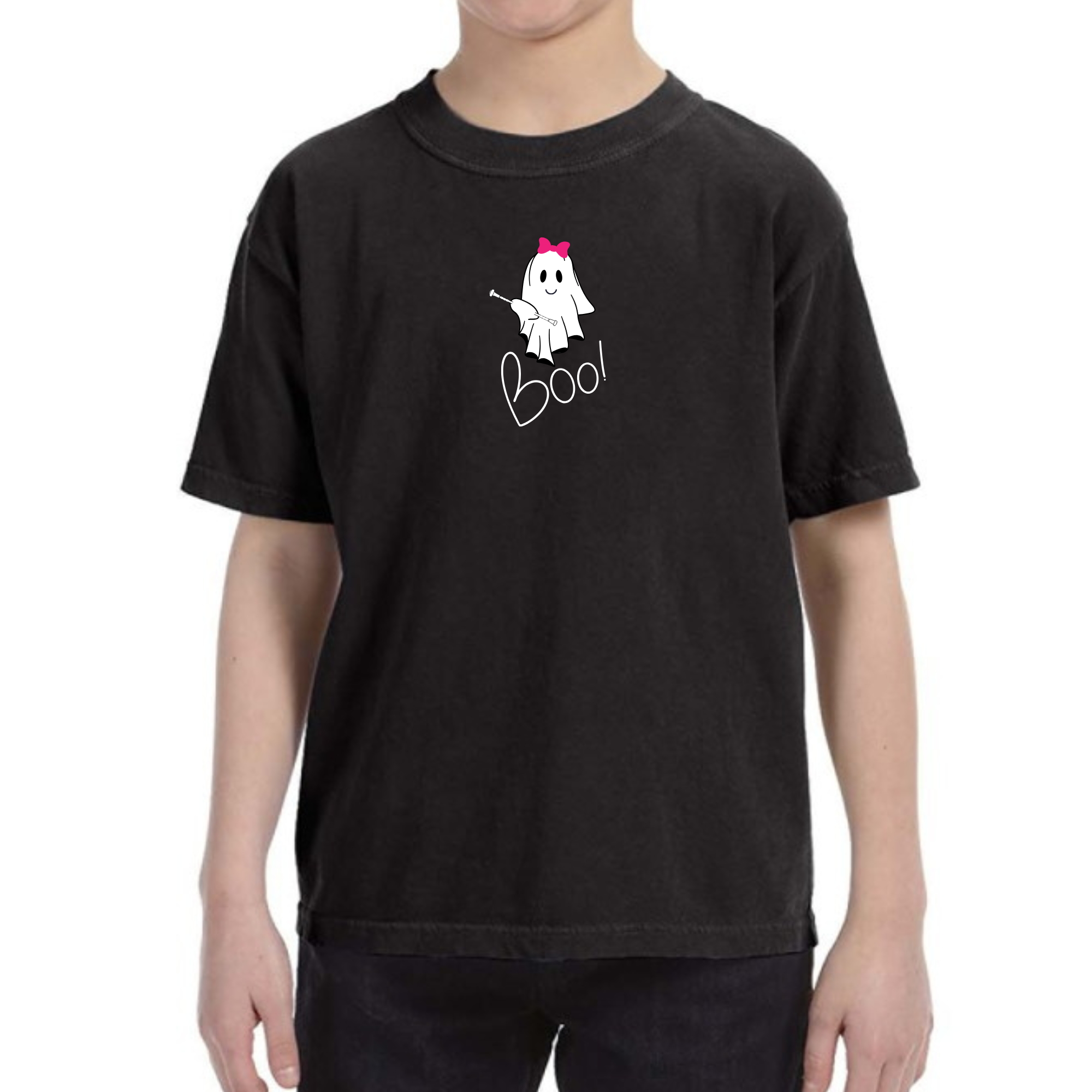 Baton Bow Boo T-Shirt, Crewneck, or Hoodie