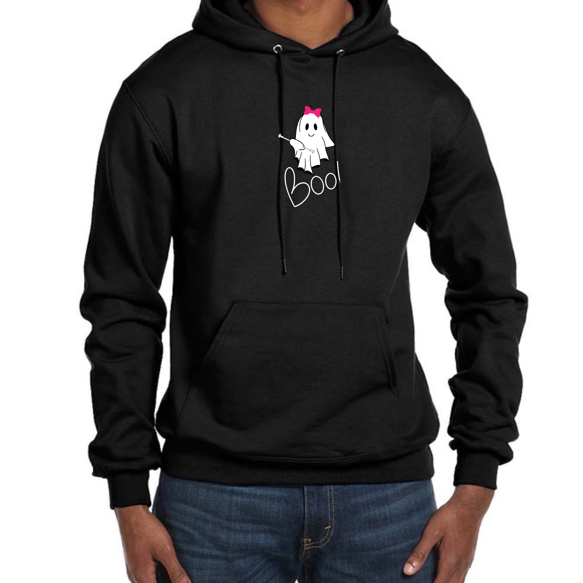 Baton Bow Boo T-Shirt, Crewneck, or Hoodie