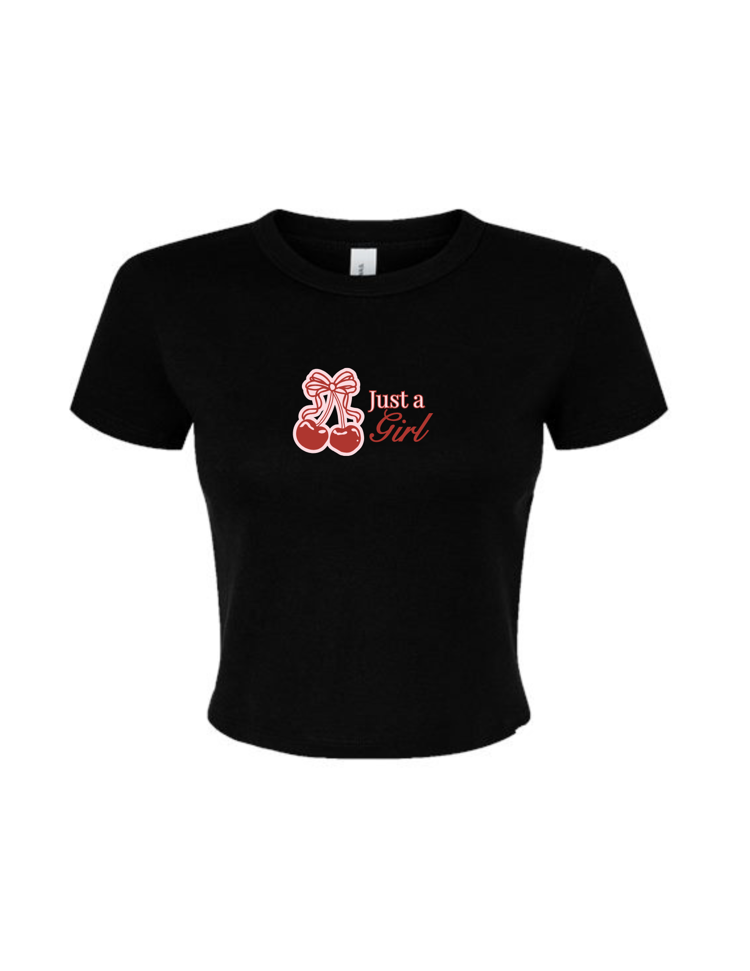 Just a Girl Cherry Top