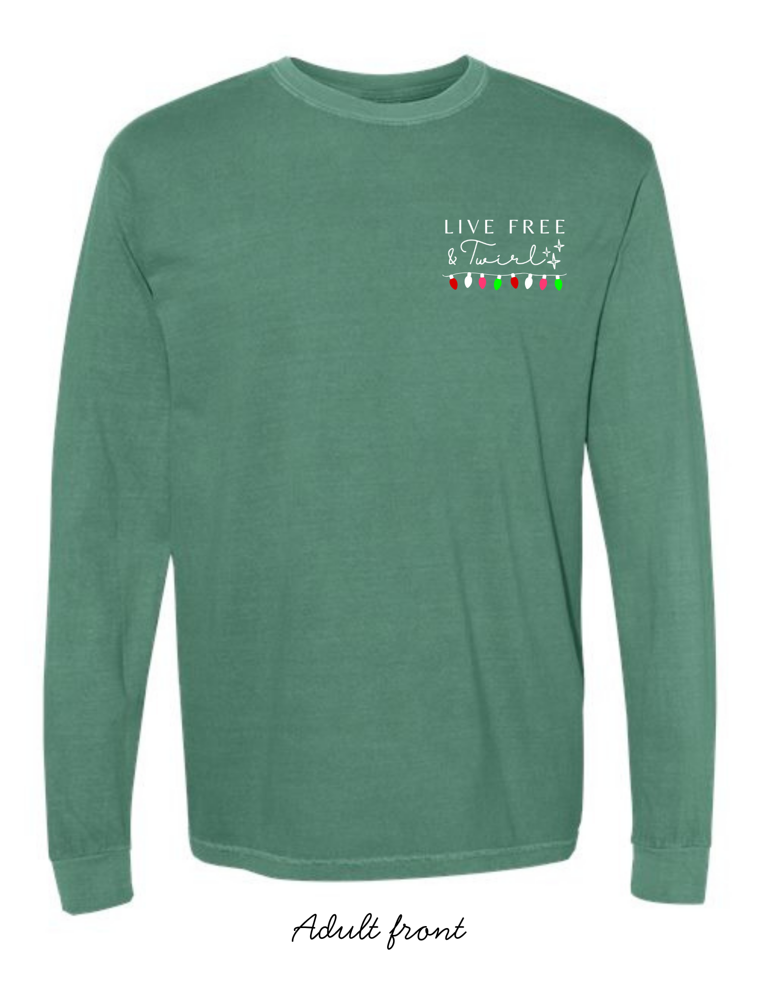 Twirler's Christmas List Long-Sleeve Shirt
