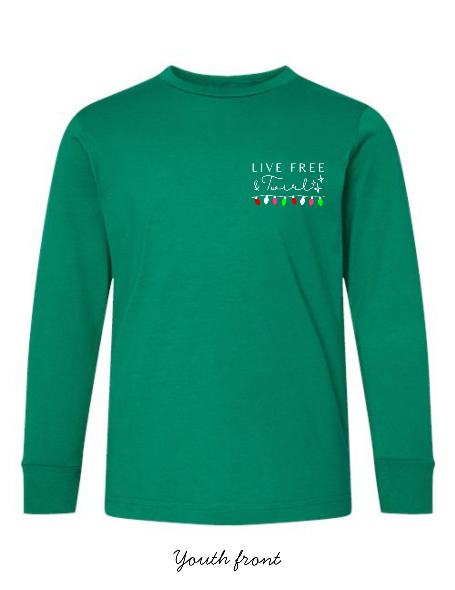 Twirler's Christmas List Long-Sleeve Shirt