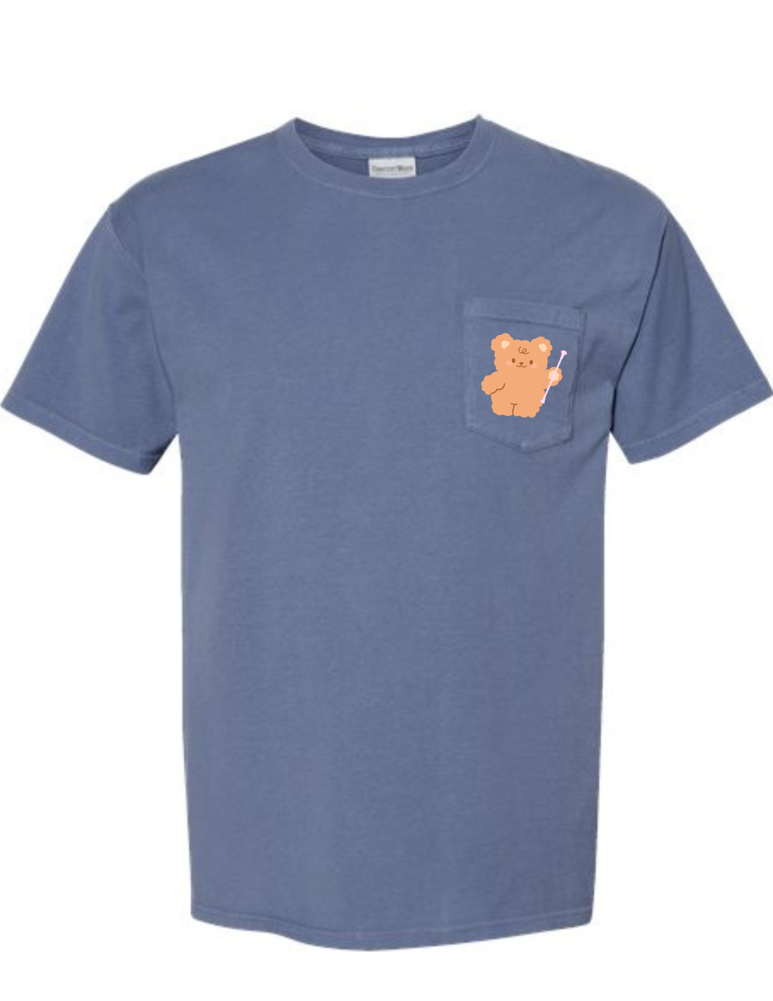 Baton Bear Pocket Tee