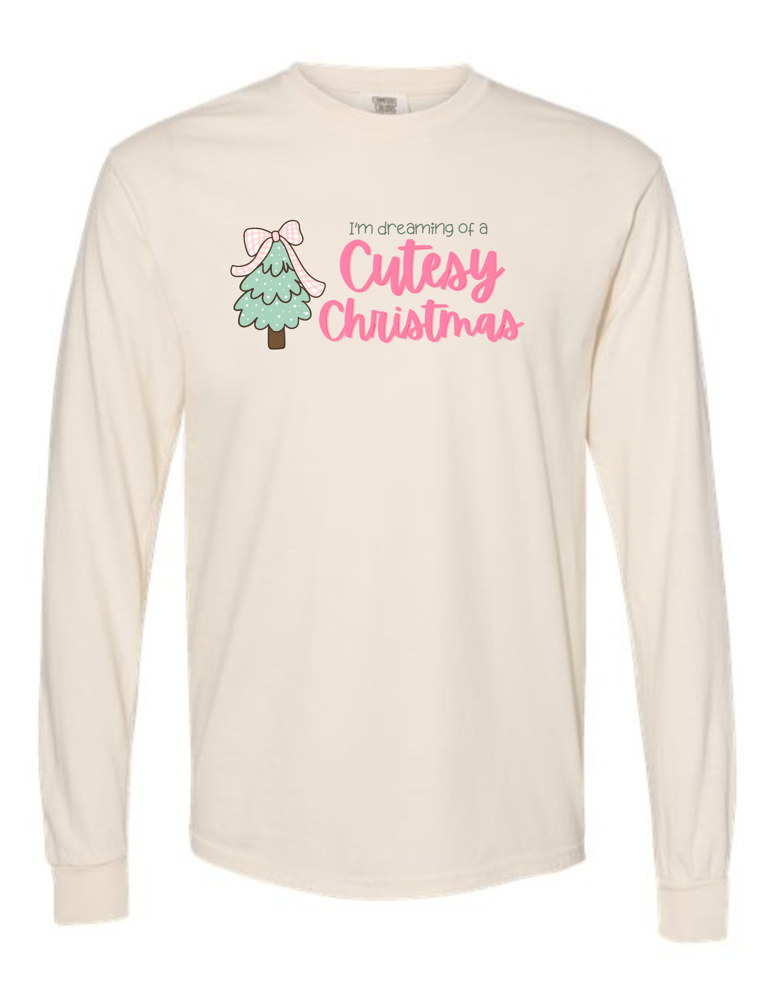 Cutesy Christmas Long-Sleeve Shirt