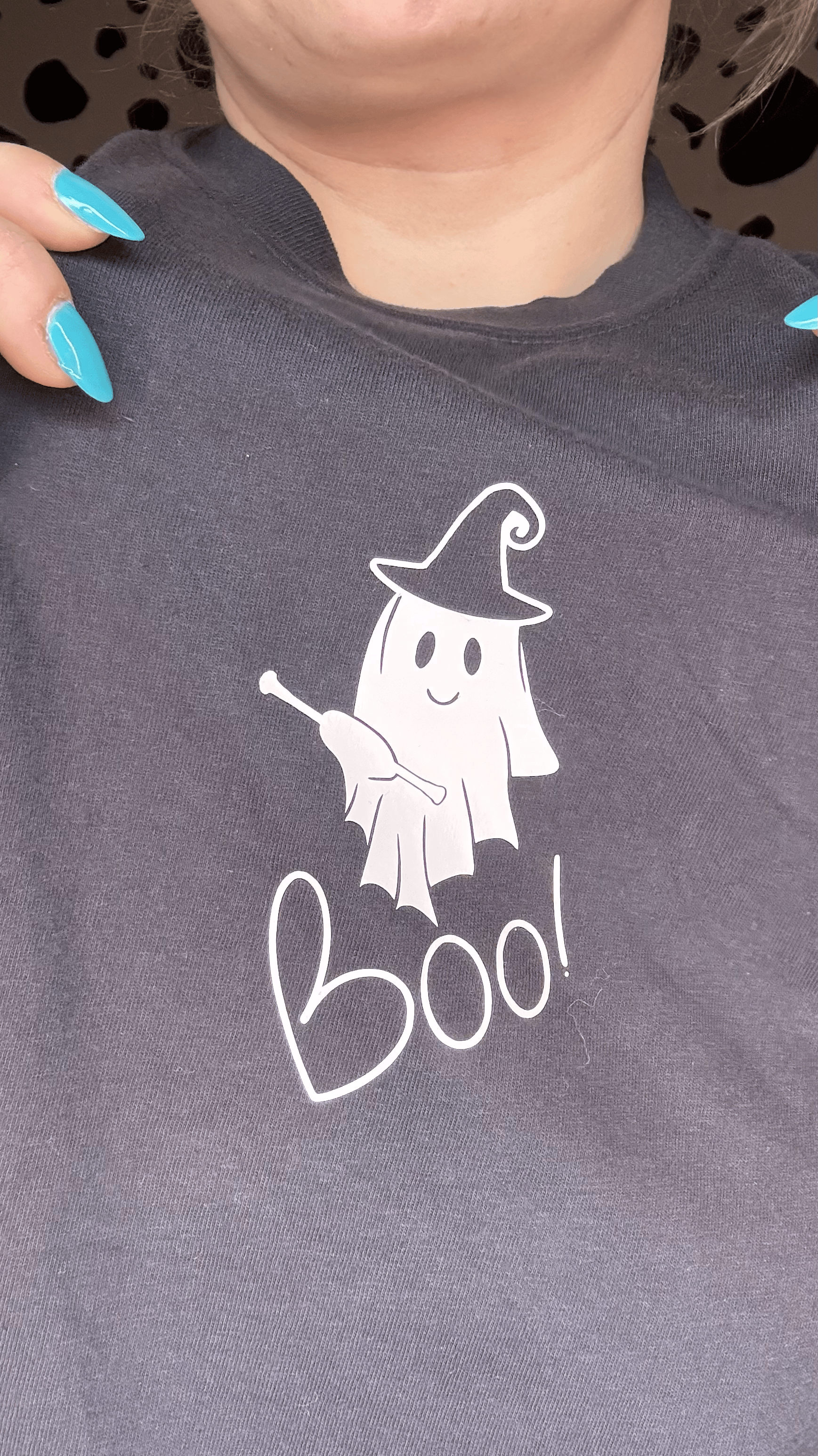 Witchy Baton Boo T-Shirt, Crewneck, or Hoodie