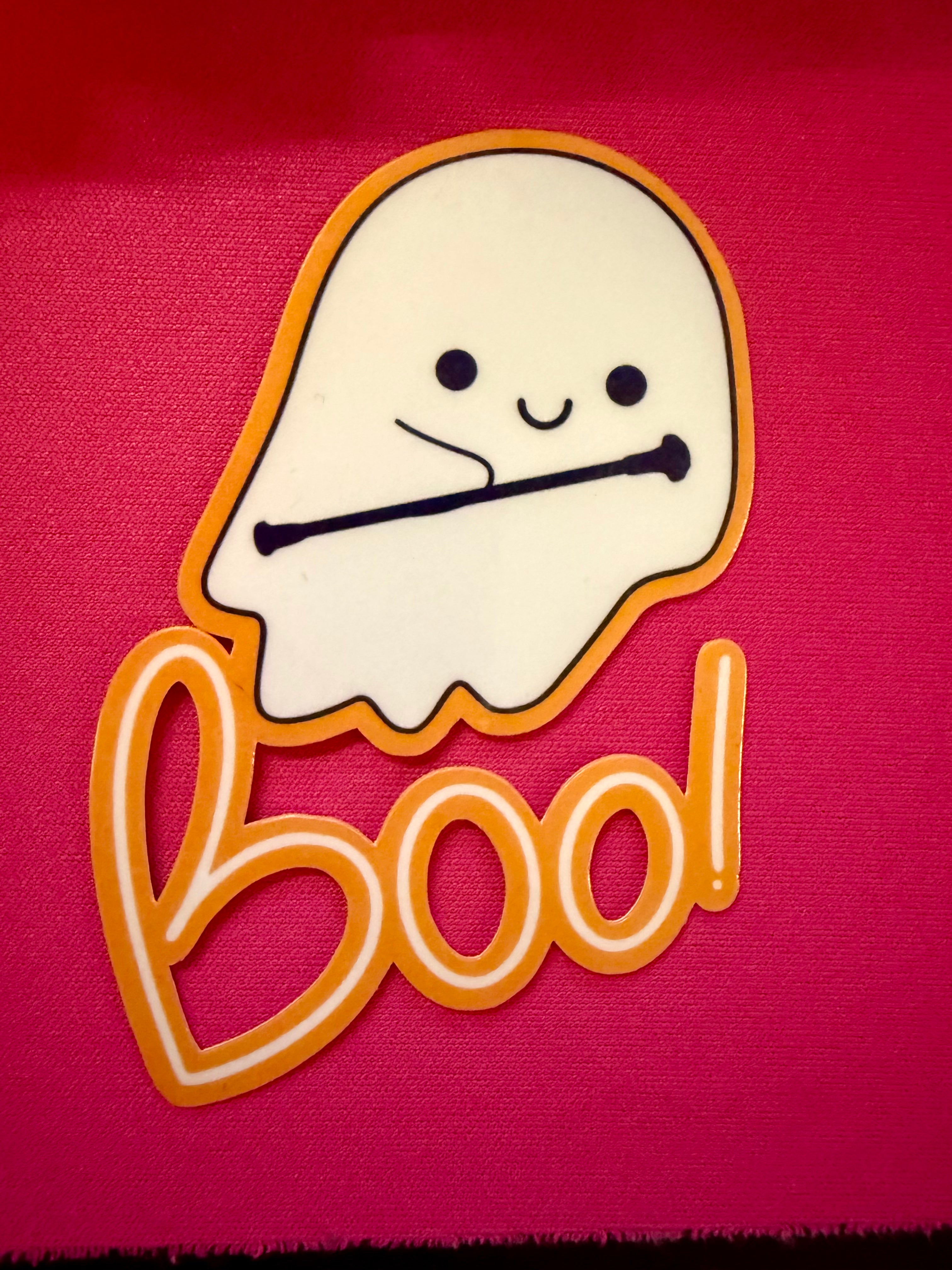 Baton Boo Sticker