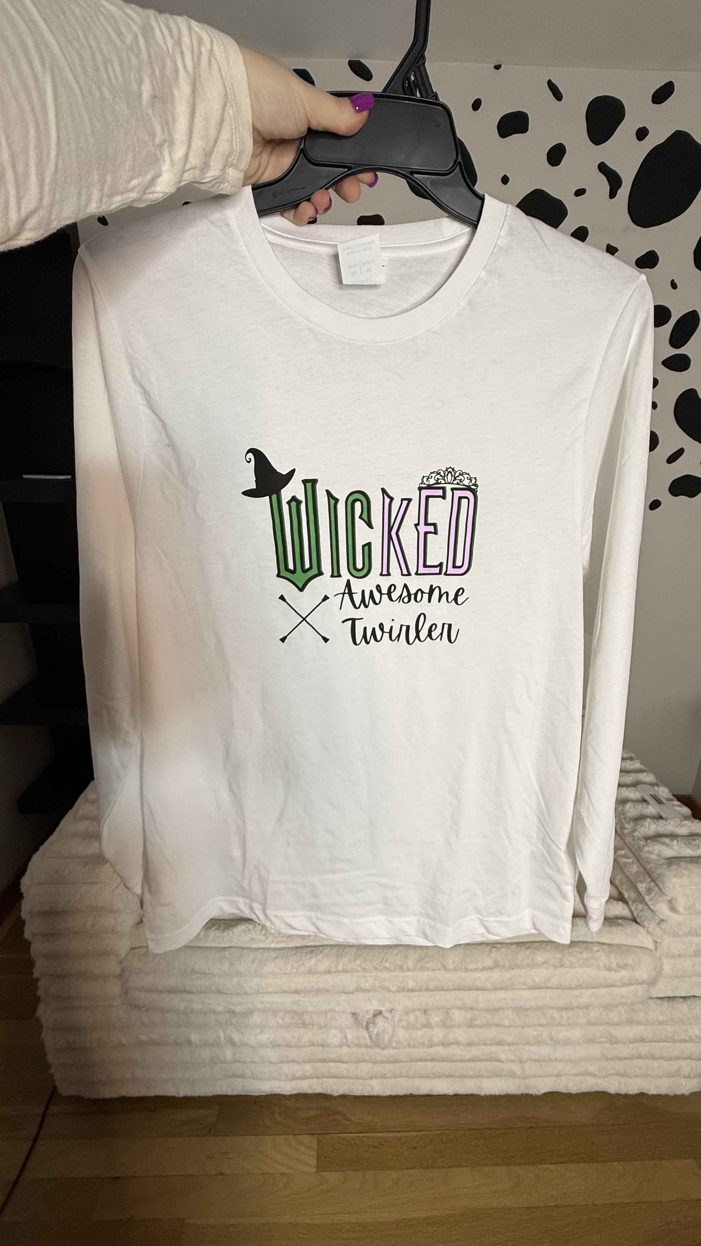 Wicked Awesome Twirl Mom Long-Sleeve T-Shirt