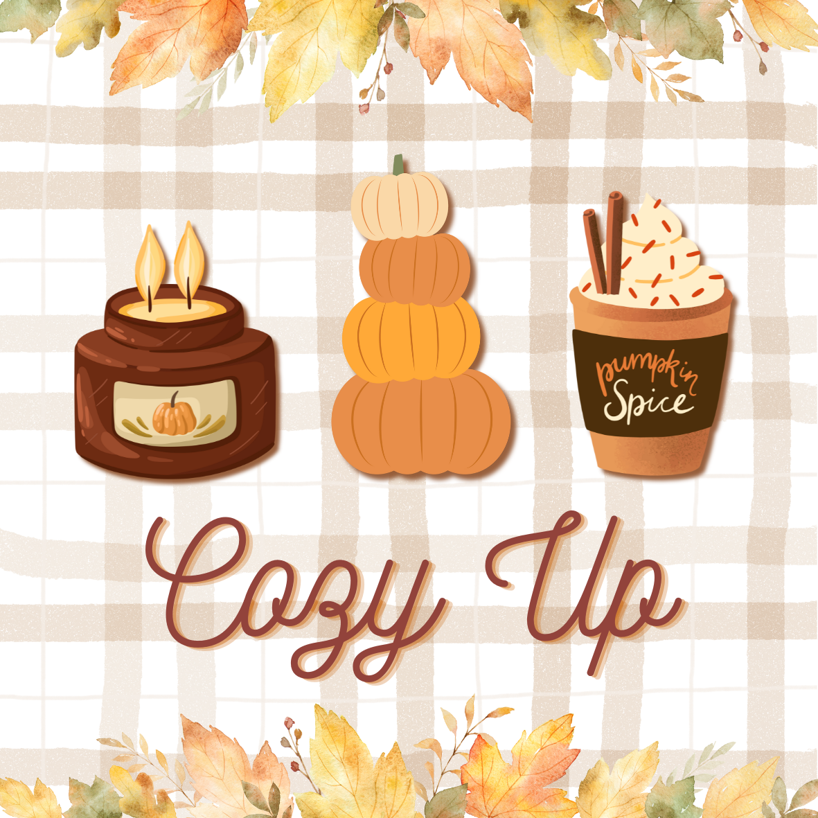 Cozy Up Sticker